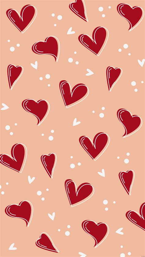 Free Love Red Heart Background Eps Illustrator  Svg