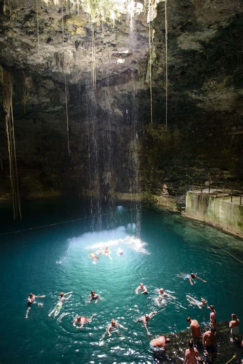 Learn What Its Like To Swim In A Cenote Deep In The Mayan Jungle Near