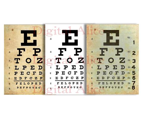 Eye Exam Chart Printable Free Free Printable 7 Best Snellen Eye Chart Printable Printableecom