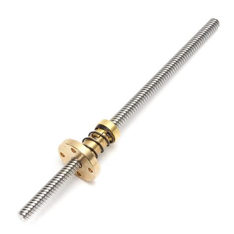 machifit t8 lead screw 100 200 300 400 600mm 8mm lead screw with anti electronic pro