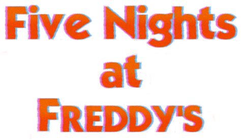 Five Nights At Freddys Custom Logo By Theprivatetheorist On Deviantart