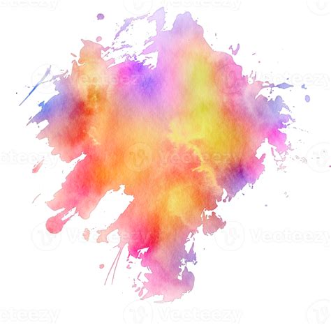 Watercolor Splash Abstract 16535695 Png
