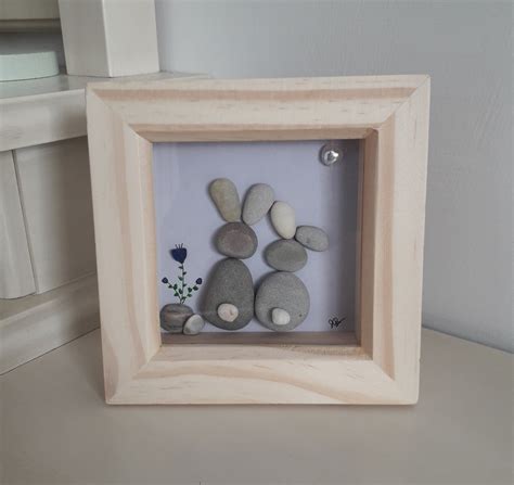 Pebble & Seaglass Picture bunnies love gift birthday | Etsy in 2021 ...