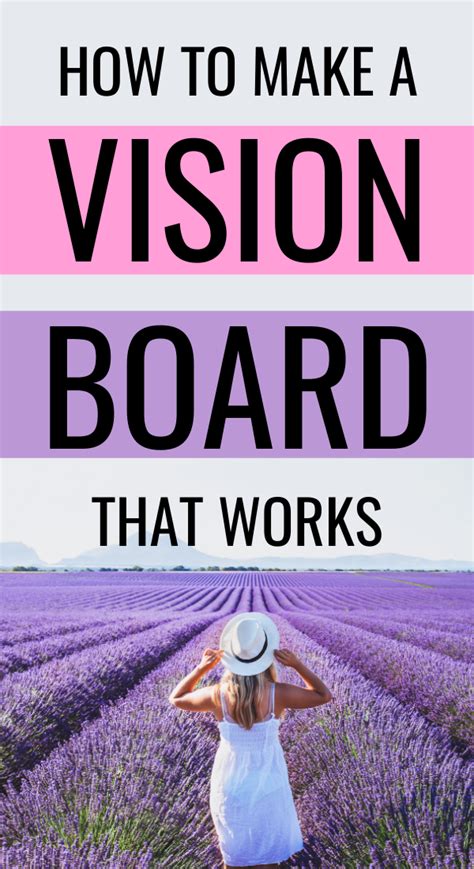How To Make A Vision Board For Personal Development And Self