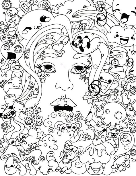 Explore 623989 free printable coloring pages for your kids and adults. Get This Trippy Coloring Pages for Adults TQ83B