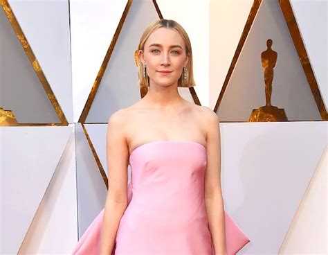 Saoirse Ronan From 2018 Oscars Red Carpet Fashion E News