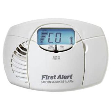 Portable carbon monoxide detector comparison chart. First Alert Battery Powered Carbon Monoxide Alarm with ...