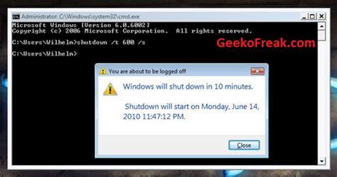 How To Auto Shutdown Computer Using Command Andowmac