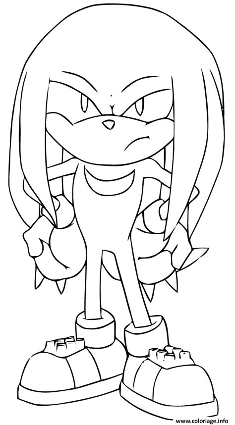 Coloriage Sonic JeColorie