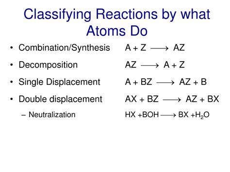 PPT - Chapters 3 and 4 Chemical Reactions PowerPoint Presentation, free ...