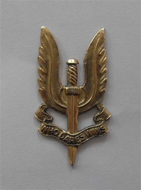 British Army Cap Badge Sas Special Air Services Regiment Ebay