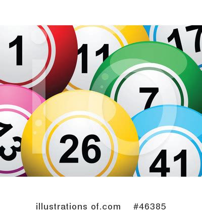 Bingo Balls Clipart Illustration By Elaineitalia