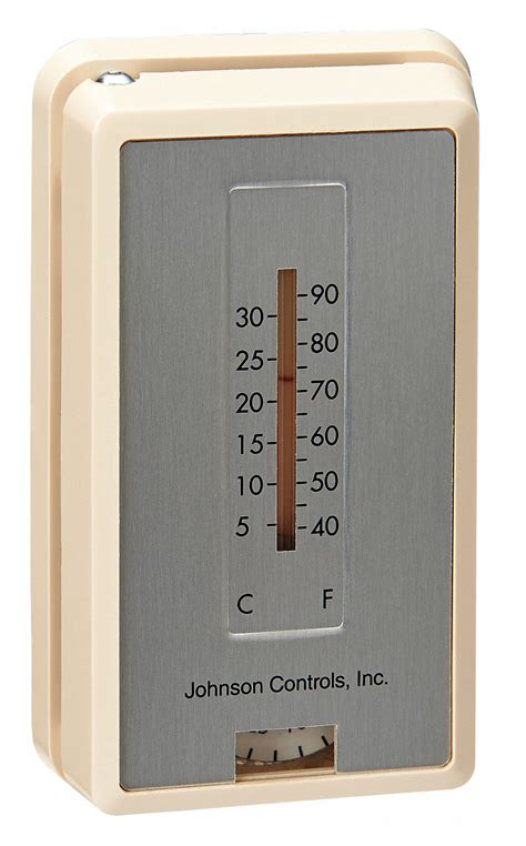 Johnson Controls Single Temp Single Dials Pneumatic Thermostat