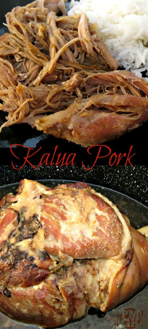 Rub all over the pork shoulder. Pork Roast - Oven Roasted Kalua Pig | Pork shoulder ...