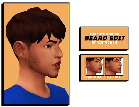 Download Hair The Sims 4 Download Bart Sims 4 Hair Male Sims Hair