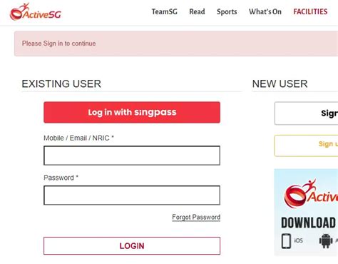 How To Activesg Login And