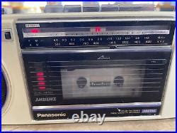 Vintage Panasonic RX F20 Ambience Boombox AM FM Radio Cassette Player