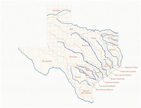 Course Of The Colorado River Wikipedia Colorado River Map Texas