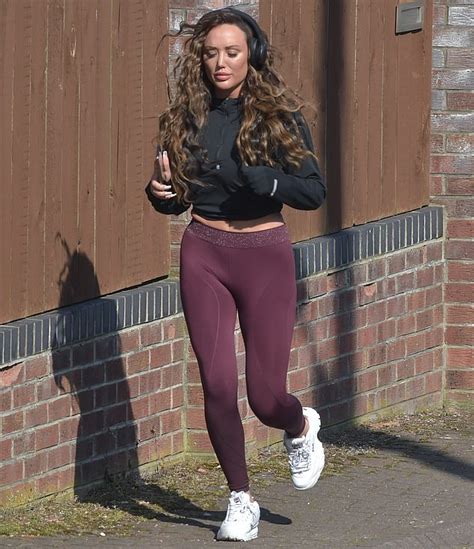 Charlotte Crosby Teases A Glimpse Of Her Toned Abs As She Enjoys An