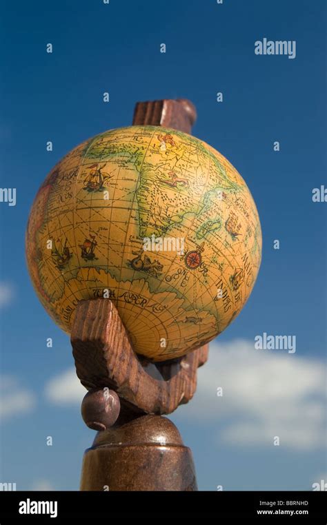 Antique Globe Map High Resolution Stock Photography And Images Alamy