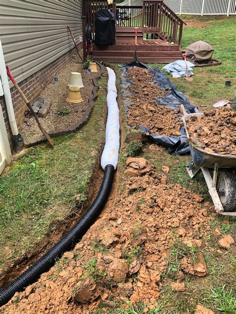 Designing A French Drain System Image To U