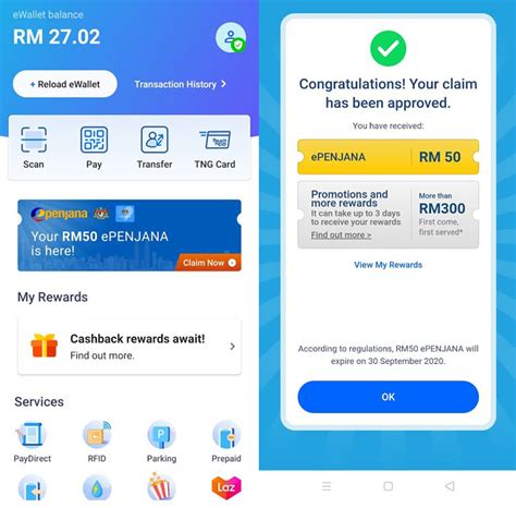 Touch n go should have started in malaysia relatively early. Cara Claim RM50 Penjana Menerusi Touch n Go