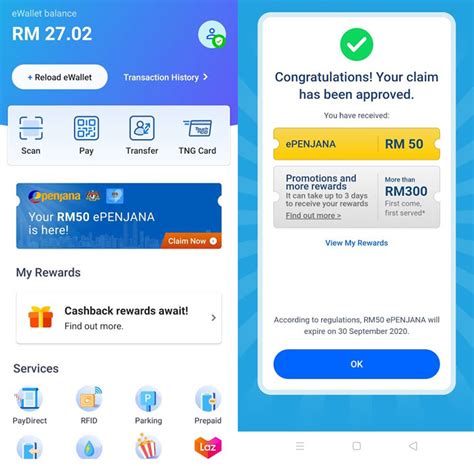 Touch 'n go group's subsidiary tng digital sdn bhd was today, 13 january, granted conditional approval to operate as a recognised market operator according to the statement, this partnership combines platform development, technology, and data expertise of touch 'n go ewallet and principal. Cara Claim RM50 Penjana Menerusi Touch n Go