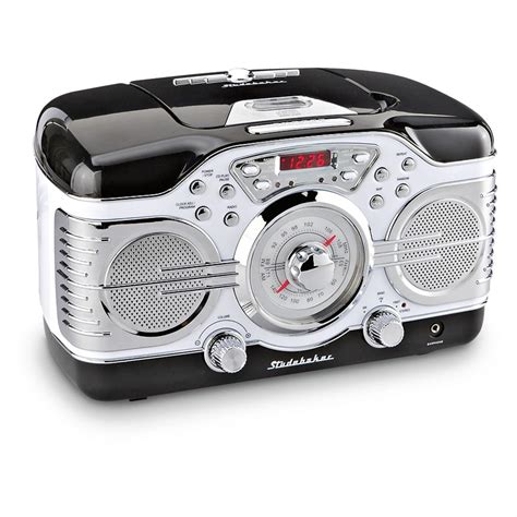 Studebaker Nostalgic Cd Player Alarm Clock Radio 145544 At