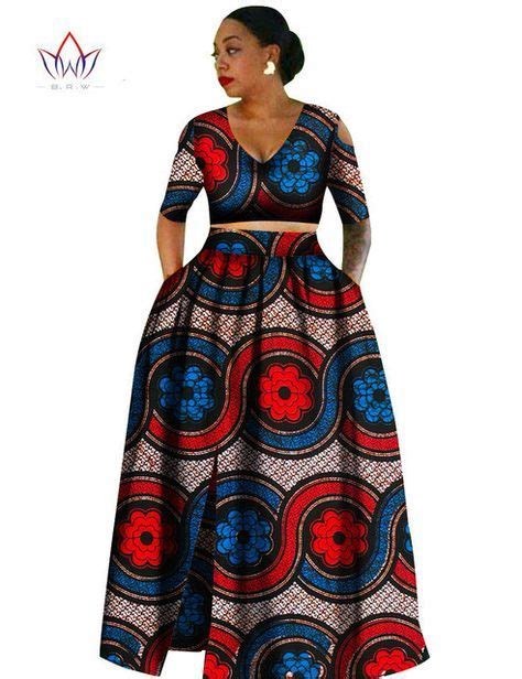 Women African Tradition 2 Piece Plus Size Africa Clothing Fashion Designs Dashiki Africa
