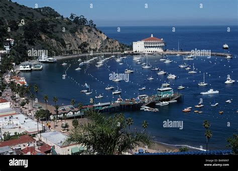 Avalon Bay Catalina Island California Usa Stock Photo Alamy