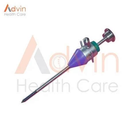 Stainless Steel Reusable Hasson Trocar For Laparoscopic Surgery Size