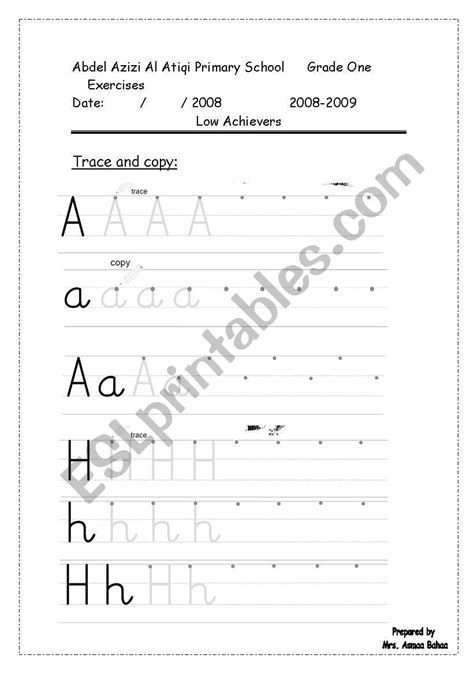 abc worksheet  abc order work mats  worksheets preschool