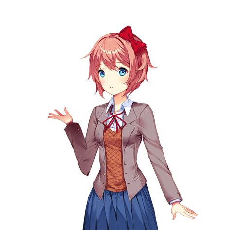 A Some Type Of Sayori Png Idk What To Call It Rddlc