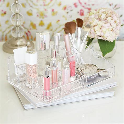 Acrylic Makeup Organizer Large Acrylic Makeup Organizer The