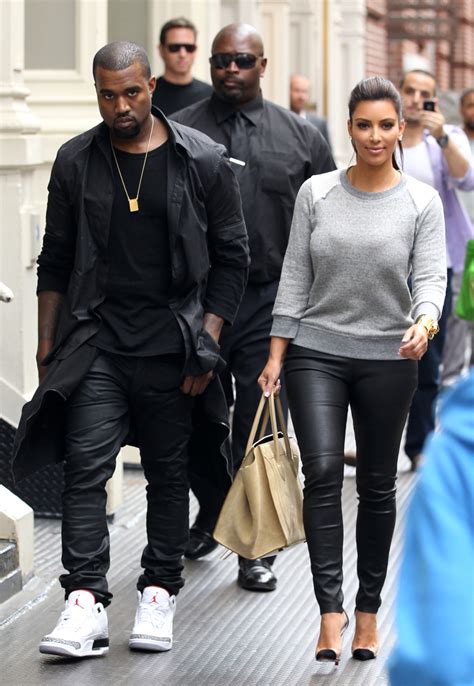 Kim Kardashian Kanye West And More Couple Style Through The Years Photos