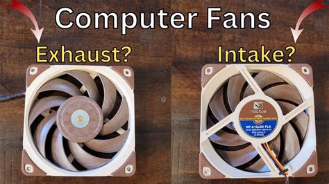 Computer Fans 7 Sarcastic Tips To Determine Intake Vs Exhaust Youtube