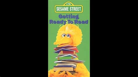 My Sesame Street Home Video Getting Ready To Read Sony Wonder