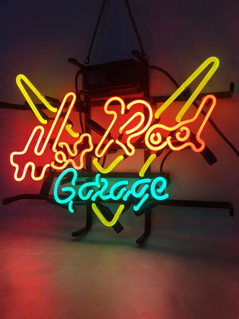 Hot Rod Garage Neon Sign