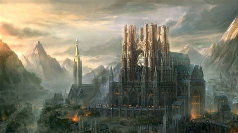 Fantasy City Wallpapers Top Free Fantasy City Backgrounds