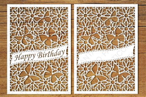 Cricut Happy Birthday Card Svg