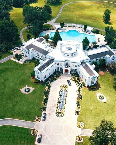 📍atlantaga On Instagram “aerial View Of Richforever Mansion 🤯🤯