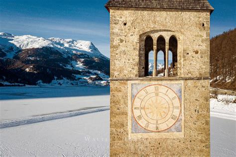 Il Campanile Sommerso Del Lago Di Resia A Curon Venosta Getoutside