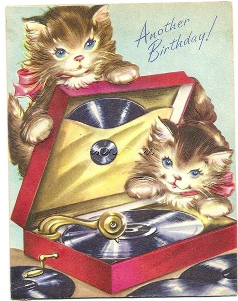 Pin On Vintage Birthday Greeting Cards