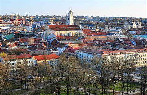 Vilnius Skyline Stock Photo Image Of Lithuania Europe 53046426