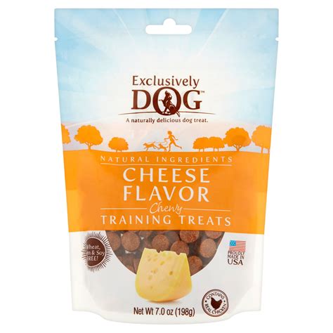 Exclusively Dog Cheese Flavor Chewy Training Treats 70 Oz