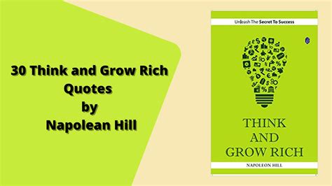 30 Think And Grow Rich Quotes By Napoleon Hill The Softbook