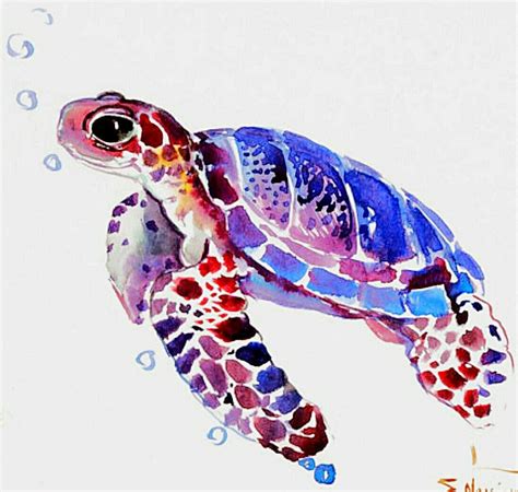 Cute Sea Turtle Tattoos Designs With Meanings