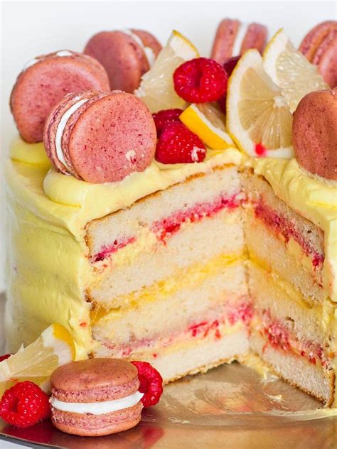 Raspberry Lemon Cake Recipe Video Tatyanas Everyday Food