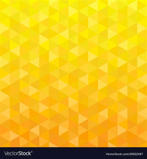 Yellow Triangle Geometric Background Royalty Free Vector