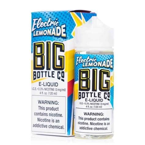 Electric Lemonade E Juice By Big Bottle Co Review
